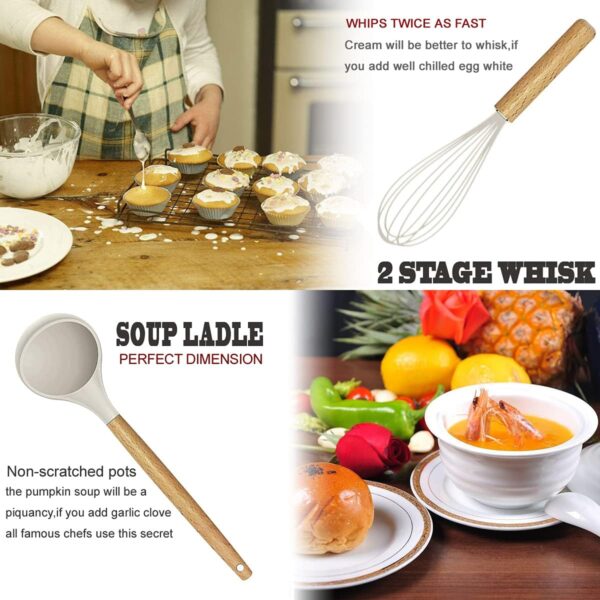 Kitchen Utensils Set- 35 PCs Cooking Utensils with Grater,To...