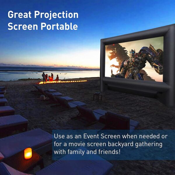 21 feet Inflatable Outdoor Projector Movie Screen - Blow Up ...