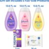 Johnson's Baby Here Comes Baby Gift Set, Baby Essentials for...