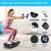 Vibration Plate Exercise Machine for Lymphatic Drainage,Soft...