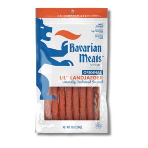 Bavarian Meats Lil' Landjaeger Meat Sticks, Smoked Sausage P...