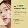Medicube Deep Vita C Facial Pads, Vitamin C Toner Pads for U...
