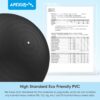 APEXUP Yoga & Pilates Ball - Anti Slip Heavy Duty Gym Ball f...