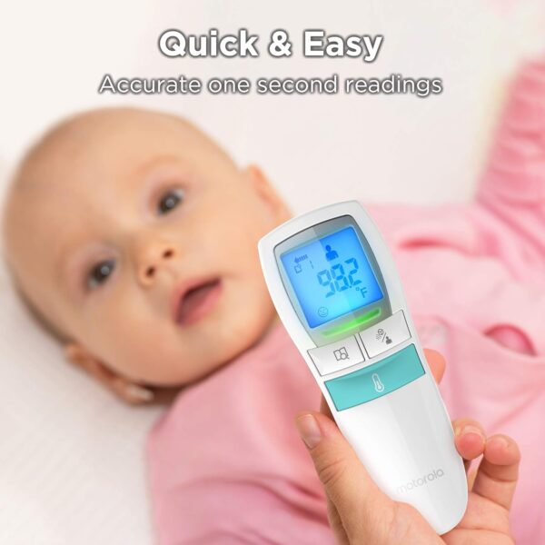 Motorola Care 3-in-1 Non-Contact Baby Forehead Thermometer -...