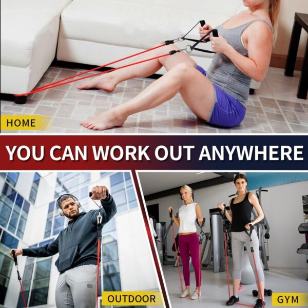 WHATAFIT Resistance Bands, Exercise Bands，Resistance Bands f...
