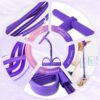 21 Fitness Resistance Bands-4 Tube Pedal Ankle Puller, 2025 ...