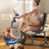 JEEKEE Recumbent Exercise Bike for Seniors,Stationary Bikes ...