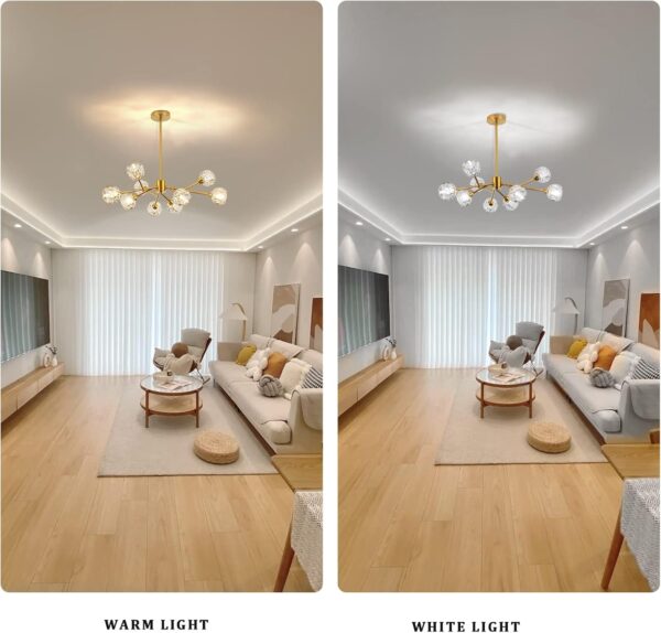 Sputnik Chandeliers for Dining Room Light Fixture Over Table...