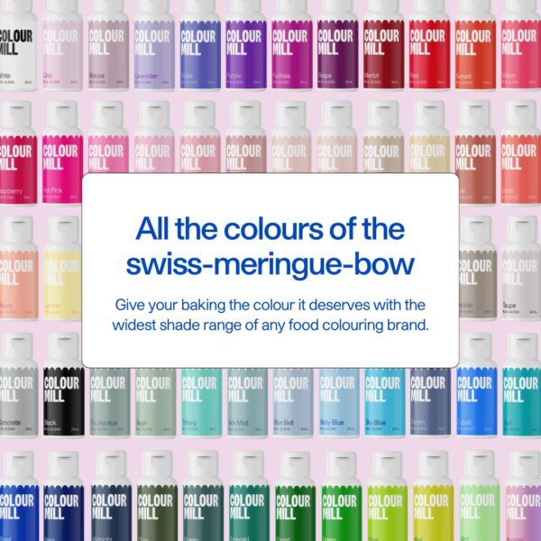 Colour Mill Oil-Based Food Coloring, 20 Milliliters Black