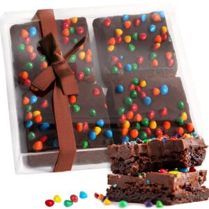 Gourmet Chocolate Brownies Gift Basket Cookie Gifts, Prime C...