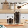 Gravity Electric Salt and Pepper Grinder Set, USB Rechargeab...