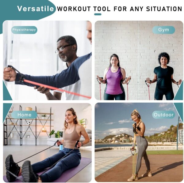 Resistance Bands with Handles, Single Resistance Bands, Exer...