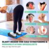 Slant Board for Calf Stretching, 5 Adjustable Angles Incline...