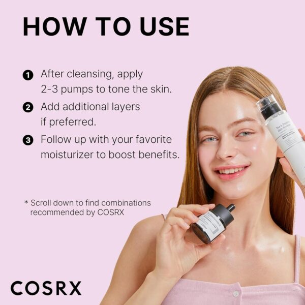 COSRX 6X Peptide Collagen Booster Toner Serum, Niacinamide &...