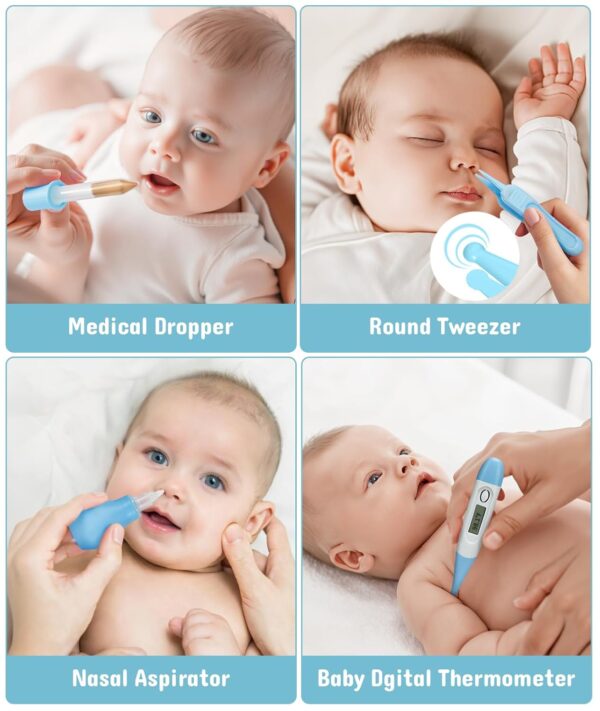 Baby Healthcare and Grooming Kit, Electric Safety Nail Trimm...