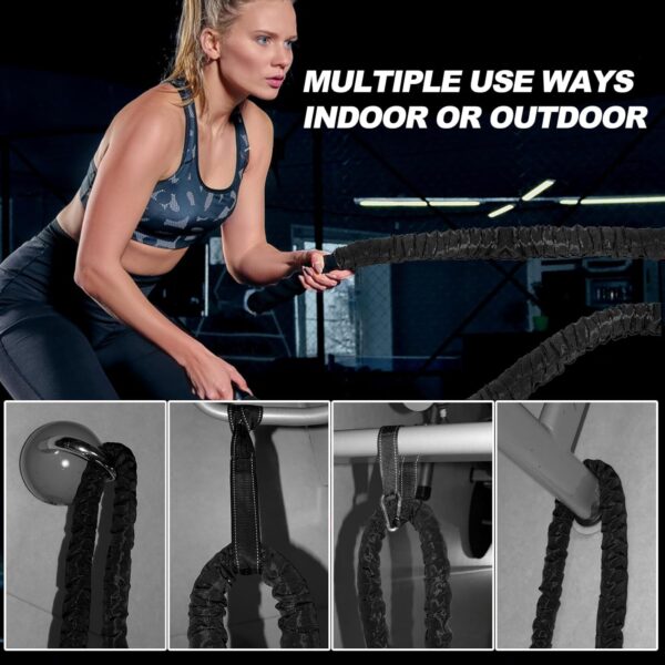 Battle Rope Battle Ropes for Exercise Workout Rope Exercise ...