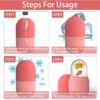 XHJRI Ice Cube Roller Massager for Face, Eyes and Neck Natur...
