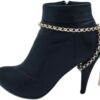 TrendyFashionJewelry TFJ Women Jewelry Boot Bracelet Gold Me...