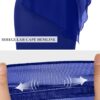 SeSe Code Women's Mesh Cape Overlay Bodycon Knee Length Penc...