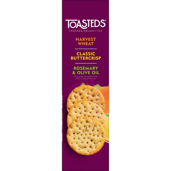 Toasteds Crackers, Cracker Collection, Lunch Snacks, Variety...