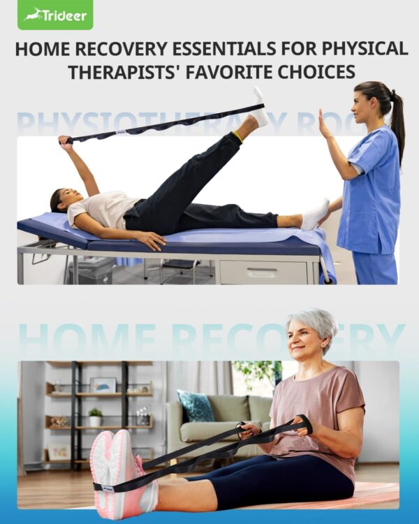 Trideer Stretching Strap Yoga Strap Physical Therapy for Hom...