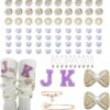 sheoklips 88 Pcs DIY Charms for Socks Safety Brooch Pins Soc...