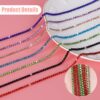 Crystal Rhinestone Close Chain Trim,10 Yards/Roll of 2mm Rhi...