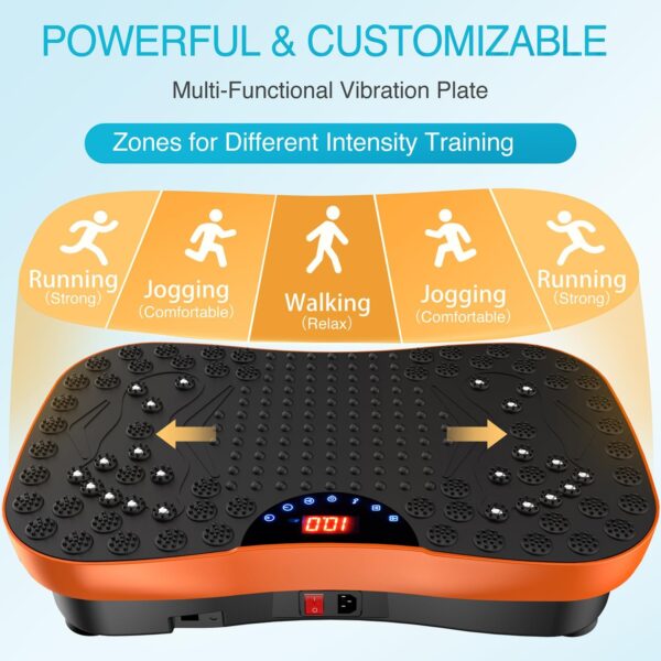 AXV Vibration Plate Exercise Machine Whole Body Workout Port...