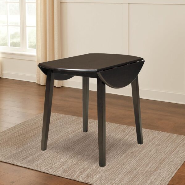Signature Design by Ashley Hammis Round Dining Room Drop Lea...