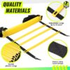 Teenitor Agility Ladder Speed Ladder Training Ladder for Soc...