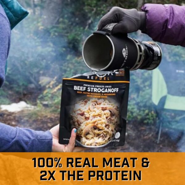 Peak Refuel Beef Stroganoff | Freeze Dried Backpacking and C...