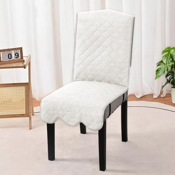H.VERSAILTEX 100% Waterproof Dining Chair Covers Set of 4 Te...