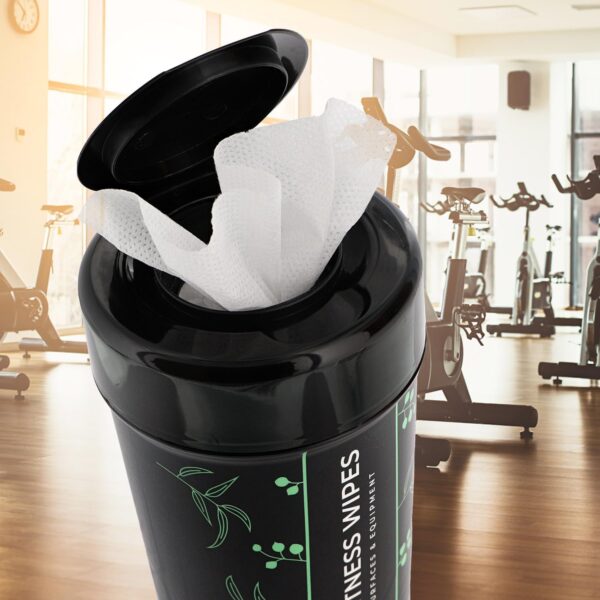 Wipex Fitness Equipment Wipes | Clean Gym Equipment, Yoga Ma...