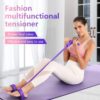 21 Fitness Resistance Bands-4 Tube Pedal Ankle Puller, 2025 ...