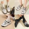 Pearl Bow Shoe Charms for Sneakers Clip on Bowknot Shoe Lace...