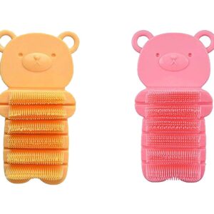 Nail Scrubber Cleaning Brush for Kids Baby Soft Bristle (2PC...