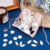 PH PandaHall 200pcs Teardrop Sew on Mirrors Pieces Silver Ac...
