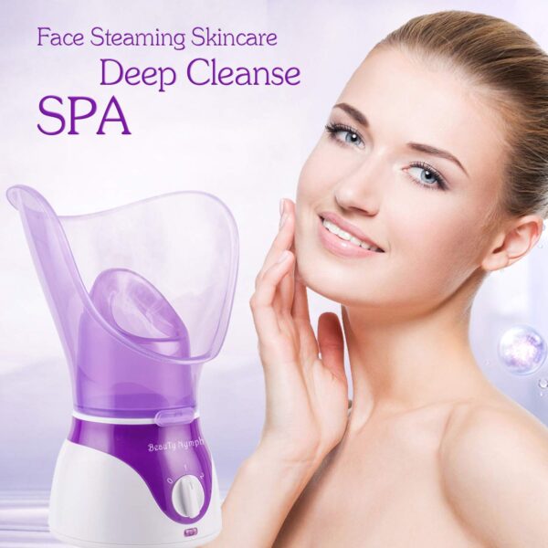 Face Steamer,Beauty Nymph Spa Home Facial Steamer Sauna Pore...