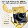 24k Gold Under Eye Patches (50 Pairs), eye mask, Collagen Sk...