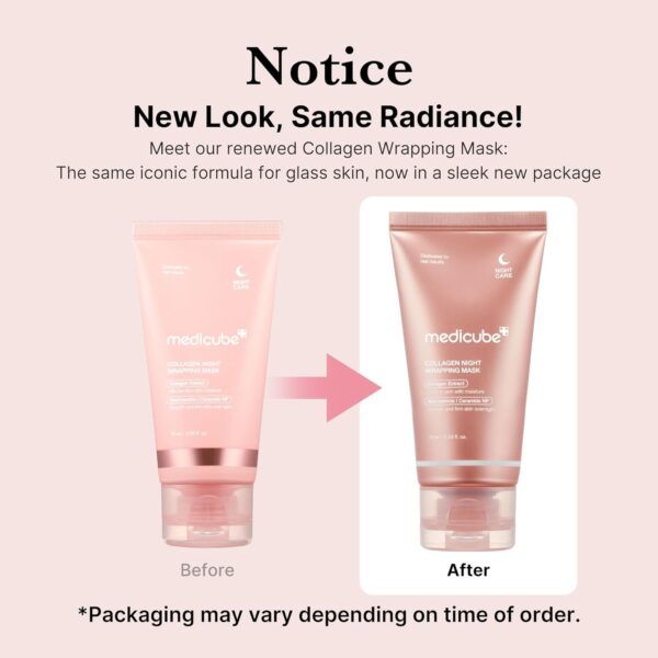 medicube Collagen Overnight Wrapping Peel Off Facial Mask Pa...