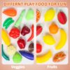 Play Food Sets,143Pcs Play Kitchen Accessories,Toy Food for ...