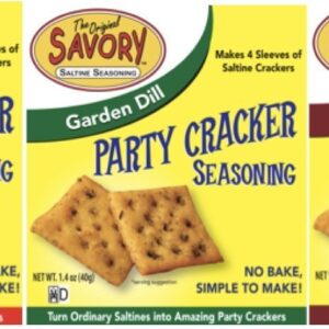 Savory Saltine Seasoning - Sampler Set of 3