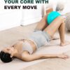 Trideer Pilates Ball 9 Inch, Small Exercise Ball with Exerci...