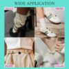 65 PCS Diy Charms For Socks - Safety Brooches And Pins For W...