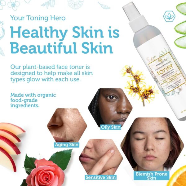 Era Organics Hydrating Toner for Face - Refreshing and Balan...