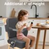 Toddler Booster Seat for Kitchen Chair, 2-in-1 Dining Table ...