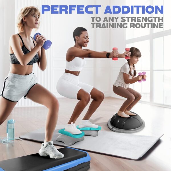 Yes4All Neoprene Coated Dumbbell Hand Weight Sets of 2 - Mul...