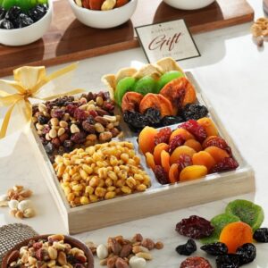 Broadway Basketeers Dried Fruit Gift Tray, Gift Box Arrangem...