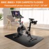Treadmill Mat,Bike Mat,Stationary Bike Mat,Foldable Treadmil...
