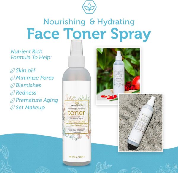 Era Organics Hydrating Toner for Face - Refreshing and Balan...